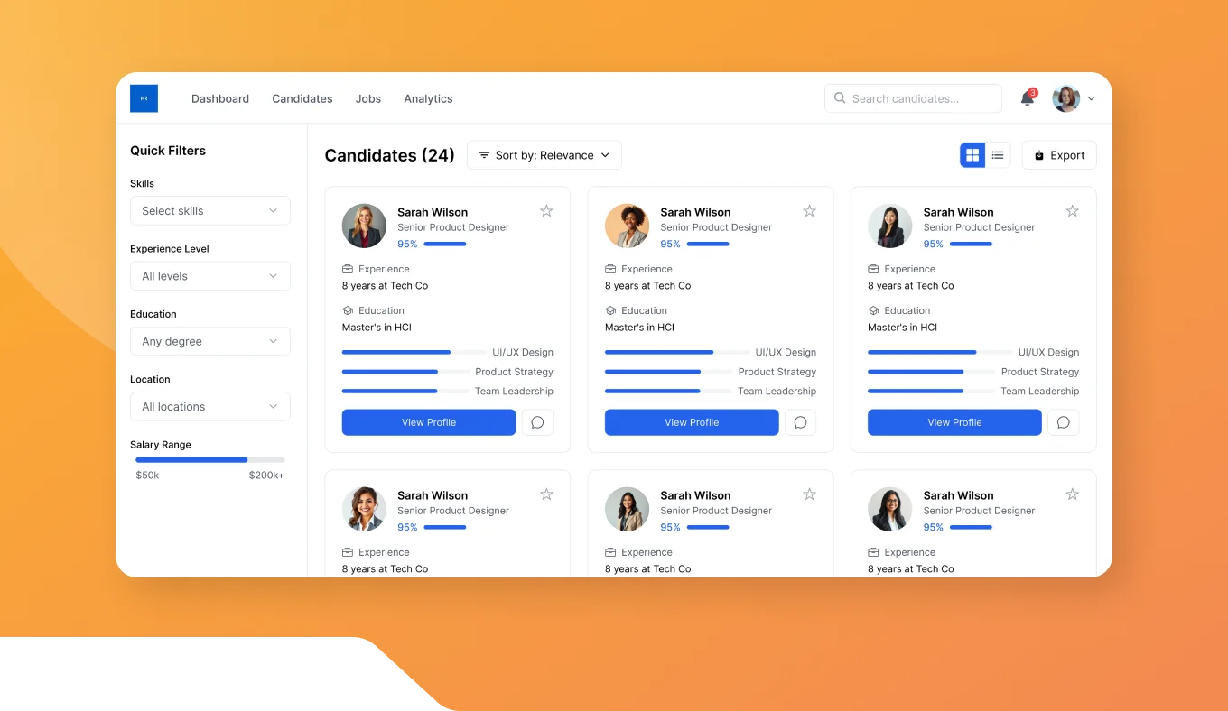 AI Resume Parser & Ranking Tool