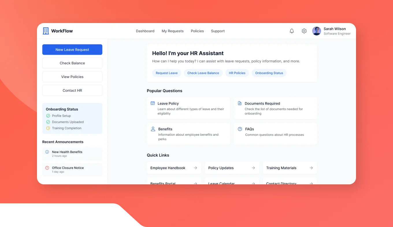AI HR Chatbot